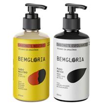 Kit Saboneutro 250ml+ Puro Detox Rosto 250ml- Bemgloria