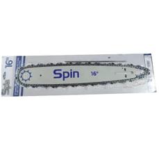 KIT SABRE 16 + CORRENTE 28 DENTES 3/8 - 1,5mm - MOTOSSERRA VULCAN VSL550