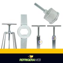 Kit Saca Cesto, Saca Agitador, Saca Rolamentos, Para Lavadora GE