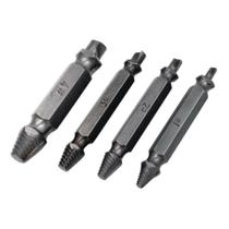 Kit Saca Parafuso Com Broca Para Parafusadeira 4pçs 5mm-12mm extrator parafuso