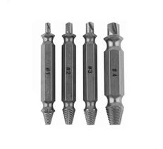 Kit Saca Parafuso Com Broca Para Parafusadeira 4Pçs Rocast