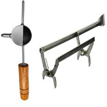 Kit Saca Quadros com Formão e Caneco Derretedor de Cera Apis