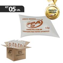 Kit Sachê De Graxa Branca Nautica Portão Automático 5un Ppa