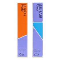 Kit Sachê Refil Gel Base 12G + Classic Nude 14G Unhas, Vlia Kit Sachê Refil Gel Base 12G + Classic Nude 14G Unhas, Vlia