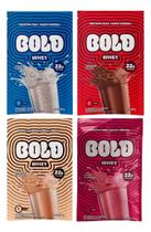 Kit Saches Bold Whey Protein 4 Sabores