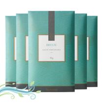 Kit Sachês Perfumados Breeze Via Aroma 10g Aromatizador para Gavetas, Armários, Carros e Ambientes