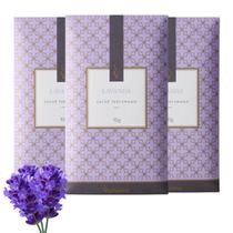 Kit Sachês Perfumados Lavanda Via Aroma 10g Aromatizador para Gavetas, Armários, Carros e Ambientes Kit Sachês Perfumados Lavanda Via Aroma 10g Aromatizador para Gavetas, Armários, Carros e Ambientes