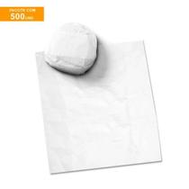 Kit sack sacos de papel acoplado em pelicula plastica bio para servir lanches em geral