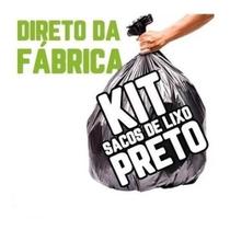 Kit Saco De Lixo 20 + 40 Lts Reforçado Preto Kit Saco De Lixo 20 + 40 Lts Reforçado Preto