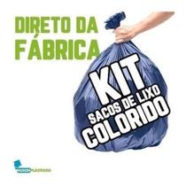 Kit Saco De Lixo 300un De 150l Reforçadíssimo Azul Kit Saco De Lixo 300un De 150l Reforçadíssimo Azul