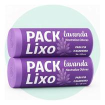 Kit Saco de Lixo Perfumado Lavanda Neutraliza Odores Banheiro Pia Cheiroso Anti Inseto Até 80 Uni Kit Saco de Lixo Perfumado Lavanda Neutraliza Odores Banheiro Pia Cheiroso Anti Inseto Até 80 Uni