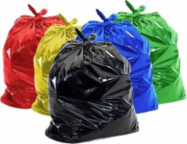 Kit Saco de Lixo Seletivo para reciclagem - Plast
