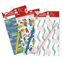 Kit Saco de Presente 35x54cm Infanto Juvenil Sortidos 1 Unidade - 350410 - CROMUS