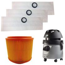 KIT Saco e Filtro para Aspirador Electrolux A10 antigo 63mm KIT Saco e Filtro para Aspirador Electrolux A10 antigo 63mm