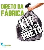 Kit Saco Lixo 100lts 100un Reforçadíssimo + 200un Reforçado