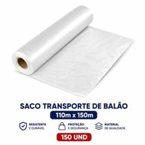 Kit Saco Transporte de balão 110m x 150m 150 und