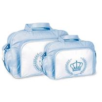 Kit Sacola e Frasqueira Bebê Mave Baby Liso