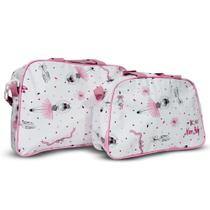 Kit Sacola Maternidade Frasqueira PVC Desenhos Mave Baby