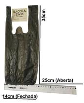 Kit Sacola Preta 3000 25X35 + 1000 38X48 - Rioplastic Kit Sacola Preta 3000 25X35 + 1000 38X48 - Rioplastic