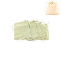 Kit Sacolas de Algodão Pequenas Para Doces e Festas 10x12cm Kit Sacolas de Algodão Pequenas Para Doces e Festas 10x12cm