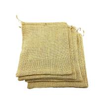 Kit Sacolas de Linho Grande Para Doces e Festas 25x30cm