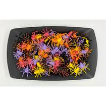 Kit Sacolinha 100 Aranhas Brinquedo Infantil Dia das Bruxas Kit Sacolinha 100 Aranhas Brinquedo Infantil Dia das Bruxas