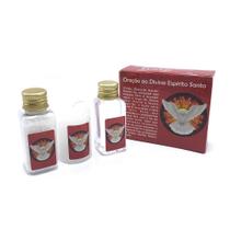 Kit Sacramental Oração Divino Espírito Santo - Água Vela E Sal Kit Sacramental Oração Divino Espírito Santo - Água Vela E Sal