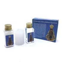 Kit Sacramental Oração Nossa Senhora Aparecida - Água Vela E Sal Kit Sacramental Oração Nossa Senhora Aparecida - Água Vela E Sal