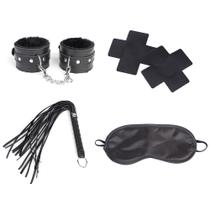 Kit Sado Bandage Algema Chicote Venda + Adesivo Para Seios Kit Sado Bandage Algema Chicote Venda + Adesivo Para Seios