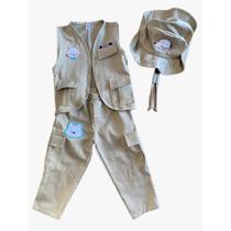 Kit safari completo desbravador caçador