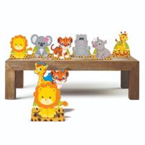 Kit Safári Displays 6 Mesa 1 De Chão Festa