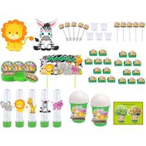 Kit Safari Menino (verde Escuro) 105 Peças (10 pessoas)