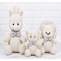 Kit safari tricot glamour classic 3 pçs - para decoraçao