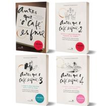 KIT Saga Antes que o Café Esfrie Vol. 1, 2, 3 e 4 - Toshikazu Kawaguchi Ed. Valentina KIT Saga Antes que o Café Esfrie Vol. 1, 2, 3 e 4 - Toshikazu Kawaguchi Ed. Valentina