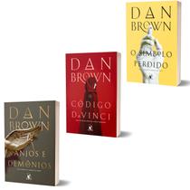 Kit Saga Robert Langdon Vol 1-3: Anjos Demônios + Código Da Vinci + Símbolo Perdido - Dan Brown Kit Saga Robert Langdon Vol 1-3: Anjos Demônios + Código Da Vinci + Símbolo Perdido - Dan Brown