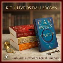 Kit Saga Robert Langdon Vol 3-6: Símbolo Perdido + Inferno + Origem + Segredo Final - Dan Brown Kit Saga Robert Langdon Vol 3-6: Símbolo Perdido + Inferno + Origem + Segredo Final - Dan Brown