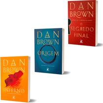 Kit Saga Robert Langdon Vol 4-6: Inferno + Origem + Segredo Final - Dan Brown Kit Saga Robert Langdon Vol 4-6: Inferno + Origem + Segredo Final - Dan Brown