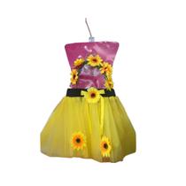 Kit Saia e Tiara Girassol Para Festas E Carnavais Kit Saia e Tiara Girassol Para Festas E Carnavais