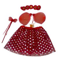 Kit saia tule infantil carnaval