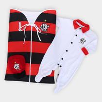 Kit Saída de Maternidade Flamengo Recém-nascido