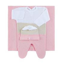 Kit Saída de Maternidade Pimpolho Rosa Kit Saída de Maternidade Pimpolho Rosa