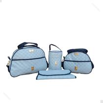 Kit Saída Maternidade Bolsa e Frasqueira Completo