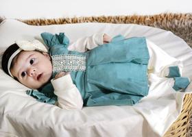 Kit Saída Maternidade Coleção Antonela com 04 Peças 100% Algodão Maravilhosa - Beca Baby