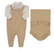 Kit Saída Maternidade Luxo Bebê Menina Plush Paraiso 17746