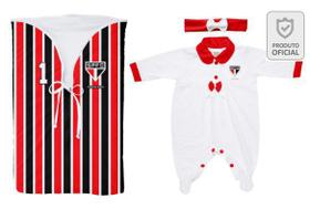 Kit Saída Maternidade Menina do São Paulo Tricolor Oficial - Torcida Baby