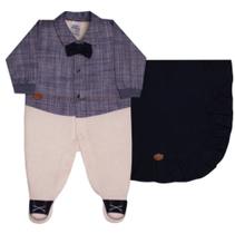 Kit Saída Maternidade Menino Macacão Recém Nascido Kit Saída Maternidade Menino Macacão Recém Nascido