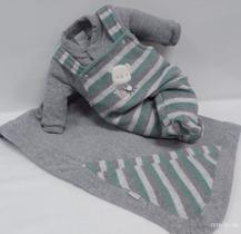 Kit Saída Maternidade Soft Buckle Bebê Menino Miniclo 70122