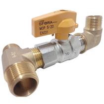 kit saída parede gás encanado duplo rosca1/2 válvula fechar kit saída parede gás encanado duplo rosca1/2 válvula fechar