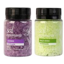 KIT Sais de Banho Revitalizantes Hidro Lavanda e Maça Verde