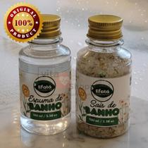 Kit Sais e Espuma de Banho Banheira Ofurô Jacuzzi Relaxante